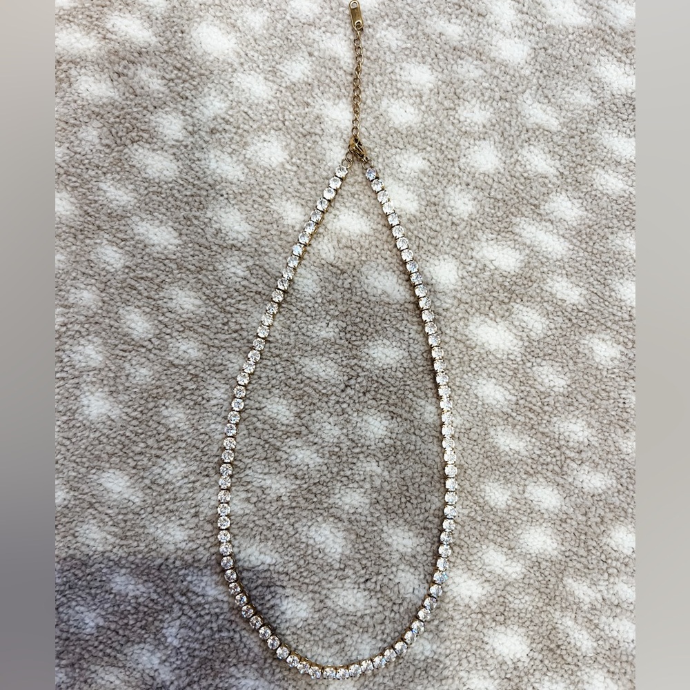 Tennis necklace- can wear in water